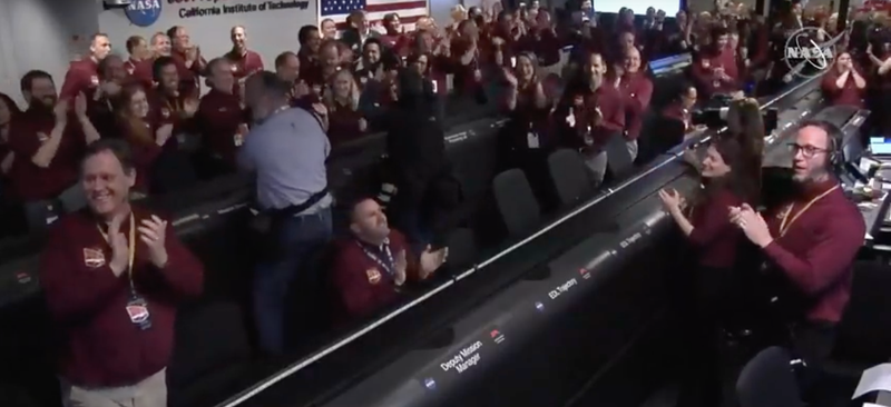 JPL after InSight returned first image